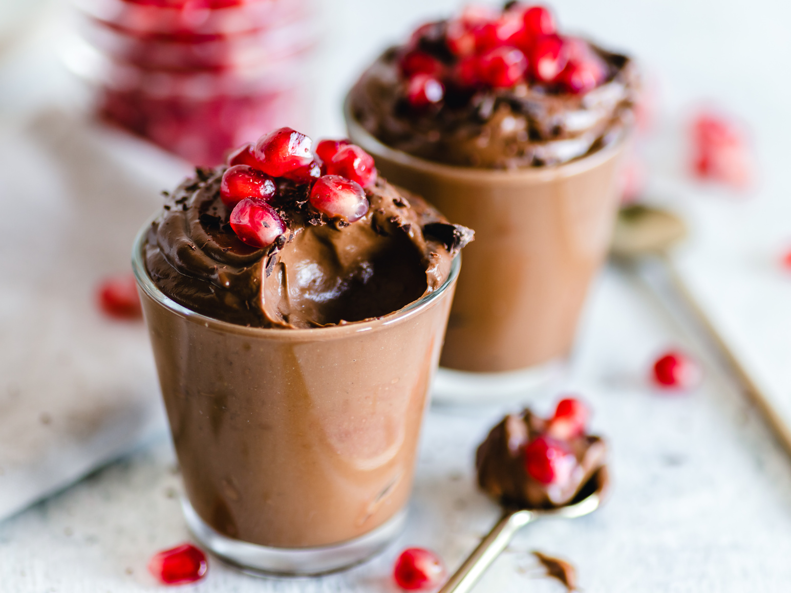 Close-Up Photo Of Chocolate Mousse