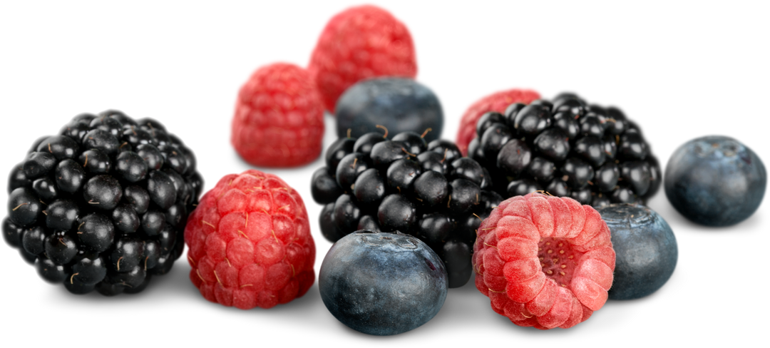 Set of Mixed Berries 